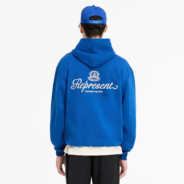 Represent Permanent Vacation Hoodie Blauw