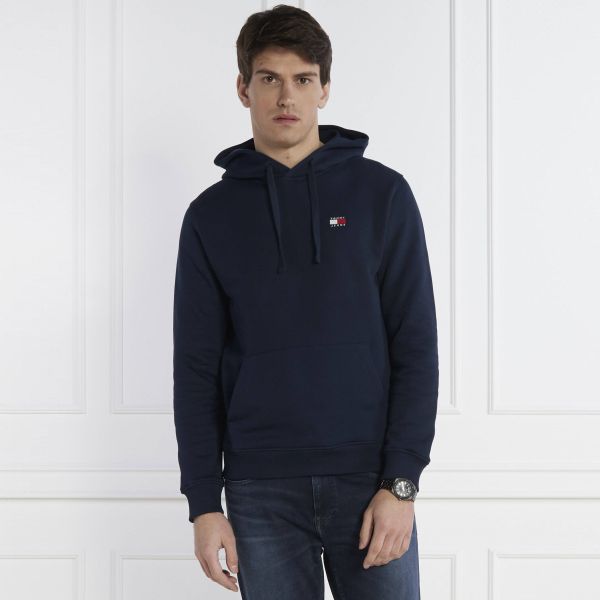 Tommy Jeans Badge Hoodie Navy