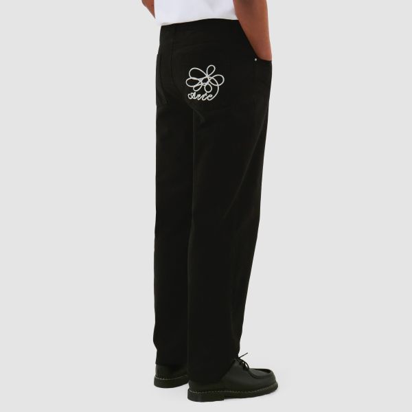 Arte Antwerp Embroidery Pocket Broek Zwart