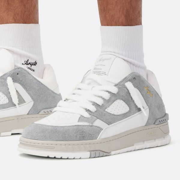 Axel Arigato Area Lo Fluffy Sneaker Wit/Grijs