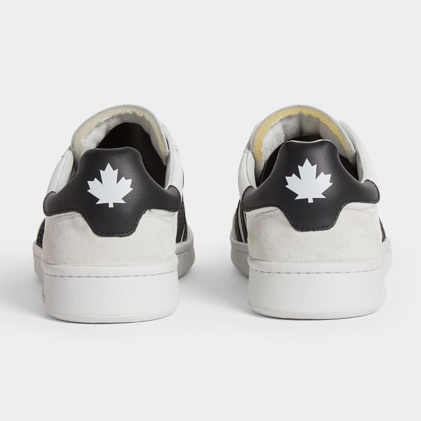 Dsquared2 Boxer Sneaker Wit/Zwart