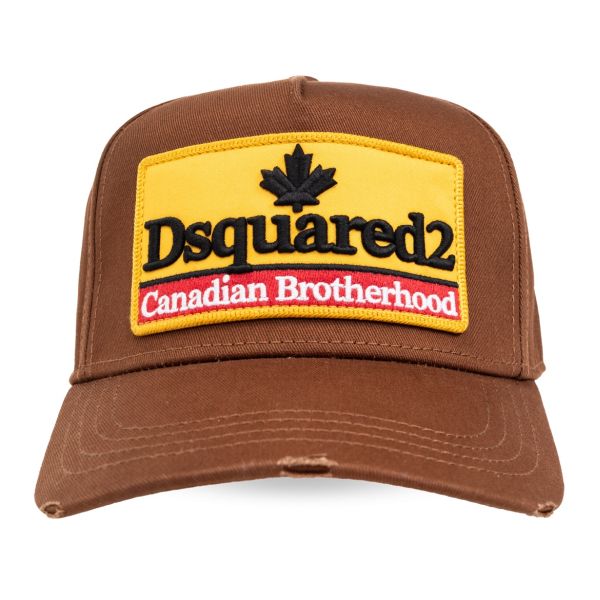 Dsquared2 Canadian Patch Cap Bruin
