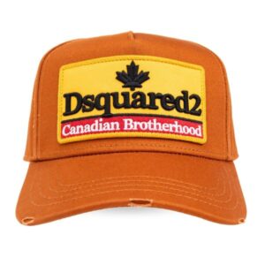 Dsquared2 Canadian Patch Cap Oranje