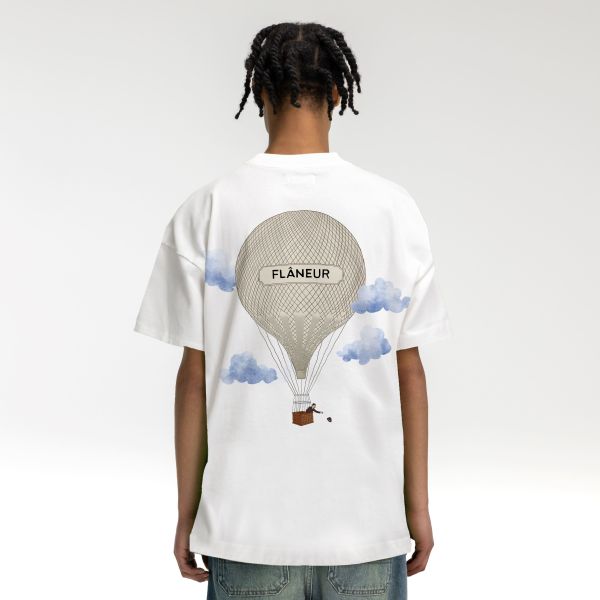 Flâneur Aéronautique T-shirt Wit