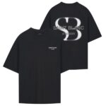 Saint Blanc Blurr T-shirt Zwart