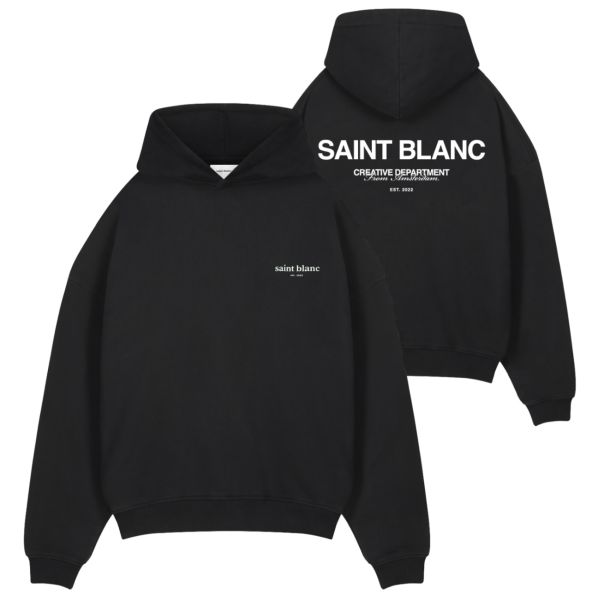 Saint Blanc No. 1 Hoodie Zwart