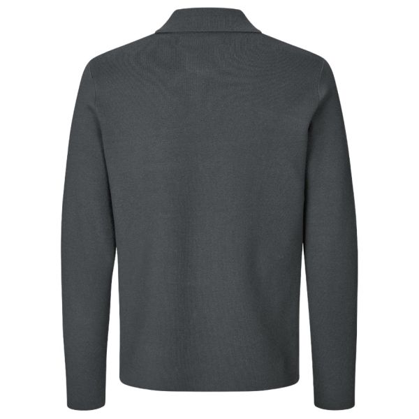 Samsøe Samsøe Guna Half Zip Sweater Antraciet