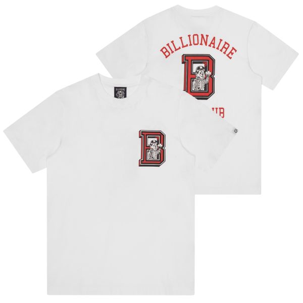Billionaire Boys Club College Mascot T-shirt Wit