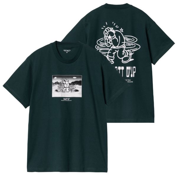 Carhartt Think Tank T-shirt Donker Blauw