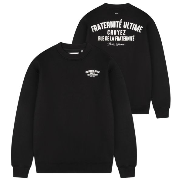 Croyez Fraternité Ultime Sweater Zwart