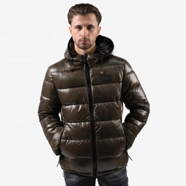 AB Lifestyle Shiny Puffer Donker Groen