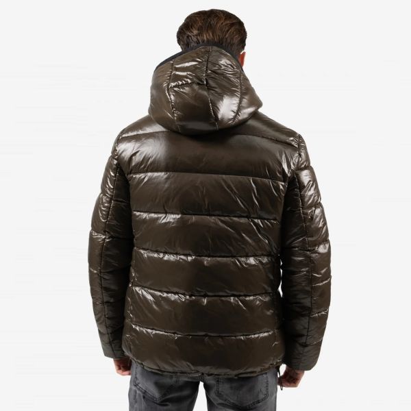 AB Lifestyle Shiny Puffer Donker Groen