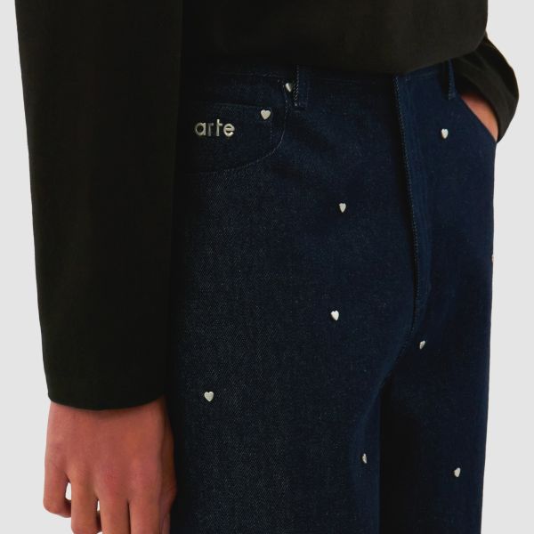 Arte Antwerp Loose Heart Broek Navy