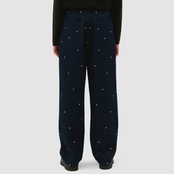 Arte Antwerp Loose Heart Broek Navy