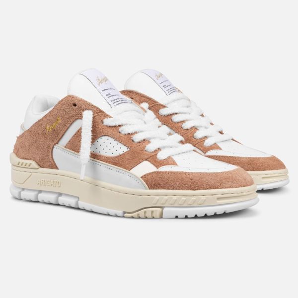 Axel Arigato Area Lo Fluffy Sneaker Wit/Bruin