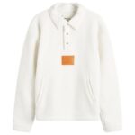 Bram's Fruit Fleece Pullover Polo Wit