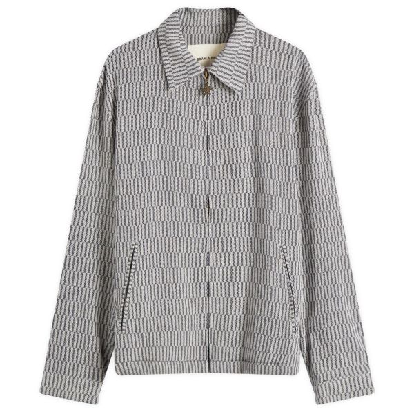 Bram's Fruit Teacloth Overshirt Navy