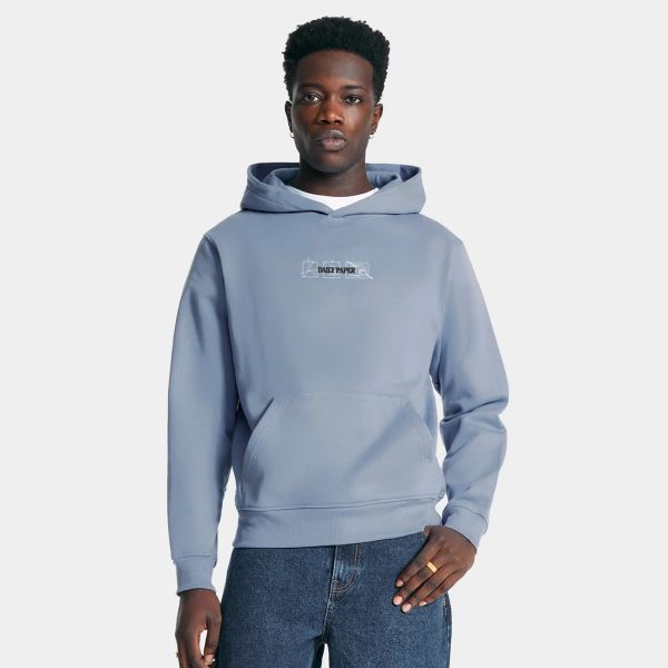 Daily Paper Mirror Hoodie Blauw