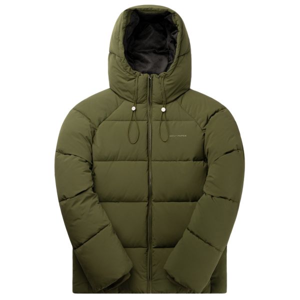 Daily Paper Relaxed Puffer Donker Groen