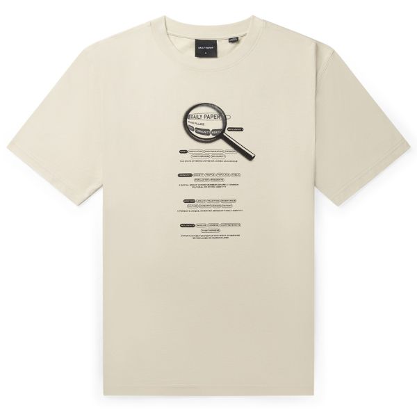 Daily Paper Search T-shirt Beige
