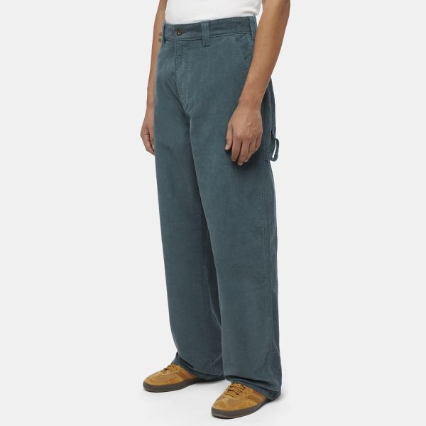 Dickies Corduroy Carpenter Broek Groen