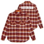 Icecream Flannel Overshirt Rood