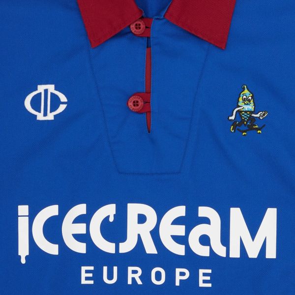 Icecream Training Top Bordeaux/Blauw