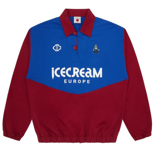 Icecream Training Top Bordeaux/Blauw