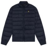Lyle & Scott Funnel Wadded Jas Navy