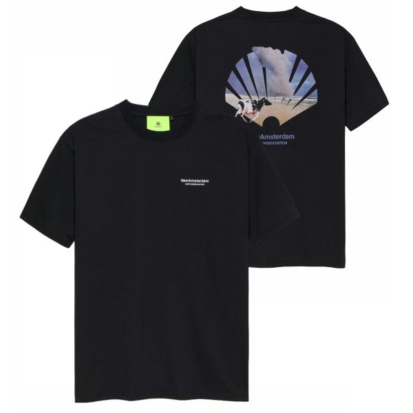 New Amsterdam Surf Association Oyster T-shirt Zwart