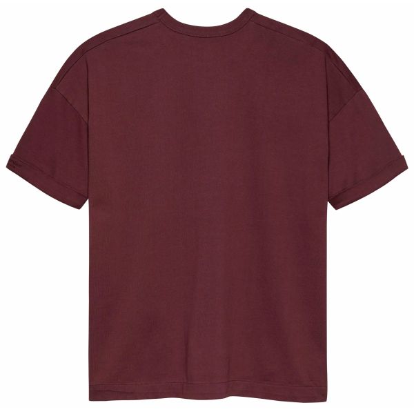 New Amsterdam Surf Association Dye Wax T-shirt Bordeaux