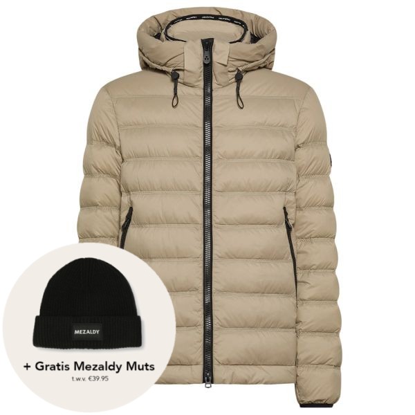 peuterey boggs jas beige