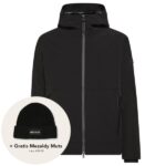 peuterey loge bomber jas zwart