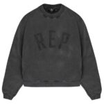 Represent Rep Applique Sweater Zwart