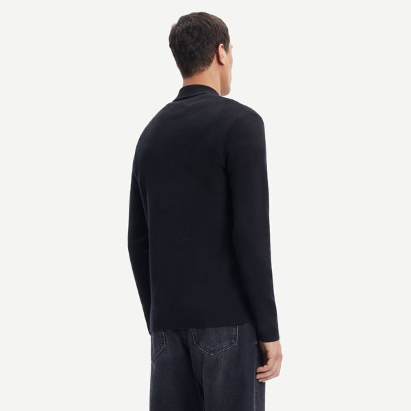 Samsøe Samsøe Guna Half Zip Sweater Zwart