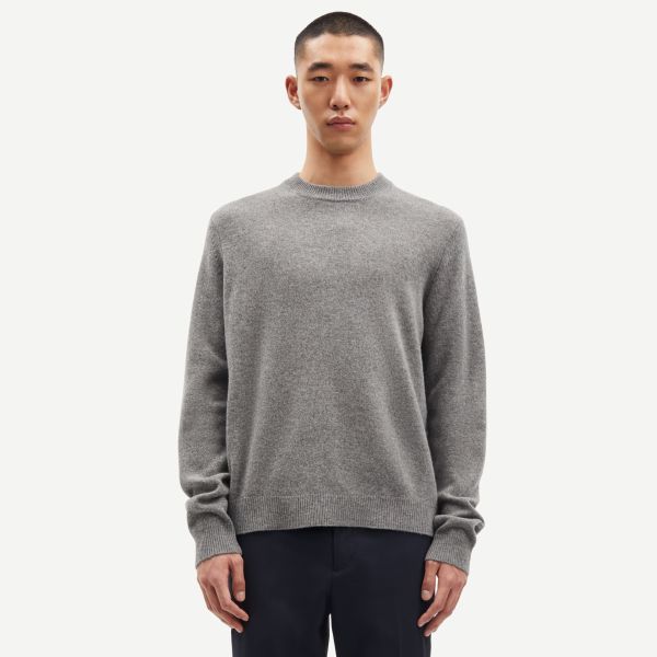Samsøe Samsøe Isak Knit Sweater Grijs