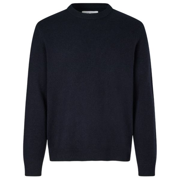 Samsøe Samsøe Isak Knit Sweater Navy