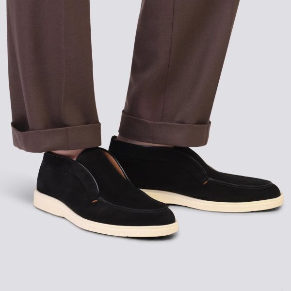 Santoni Digits Loafers Zwart
