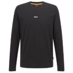Boss Tchark Longsleeve T-shirt Zwart