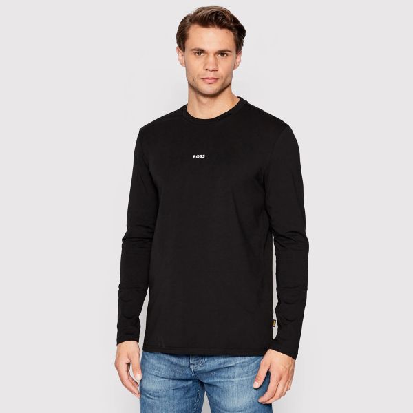 Boss Tchark Longsleeve T-shirt Zwart