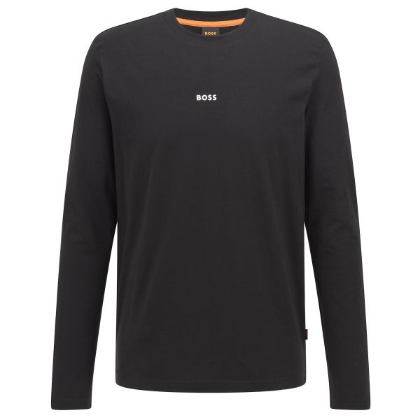 Boss Tchark Longsleeve T-shirt Zwart