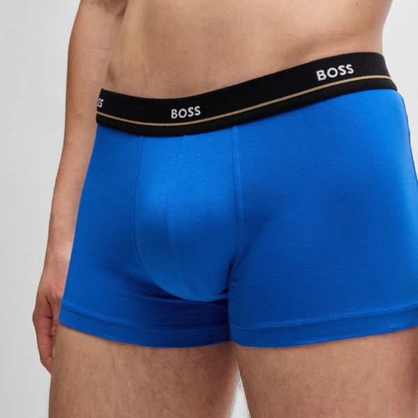 Boss Trunk Boxer 5-Pack Rood/Navy/Zwart/Blauw