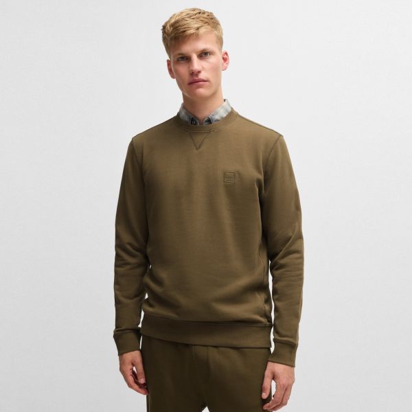 Boss Westart Sweater Donker Groen