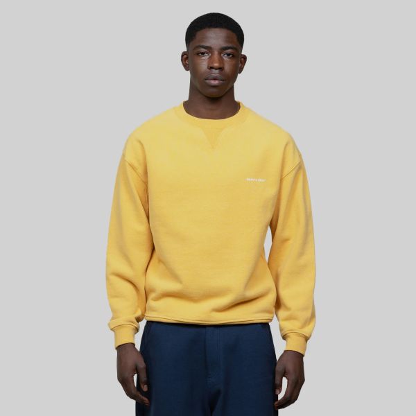 Bram's Fruit Eyelet Sweater Geel