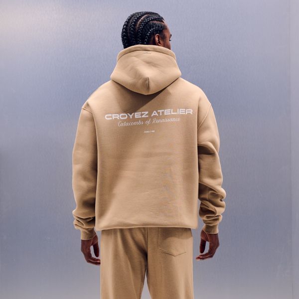 Croyez Atelier Hoodie Beige