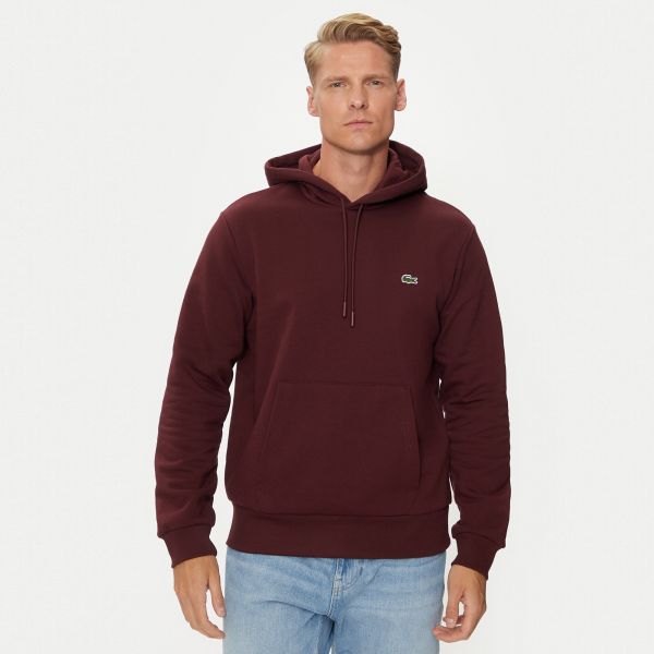 Lacoste Classic Hoodie Bordeaux