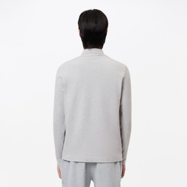 Lacoste Smart Paris Longsleeve Polo Grijs