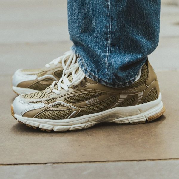 Mercer Amsterdam The Re-Run Cactus Sneaker Bruin/Groen