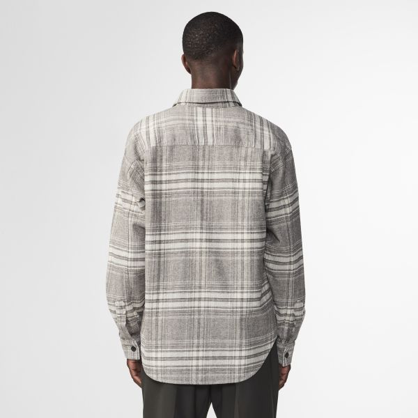 NN.07 Adwin Overshirt Bruin