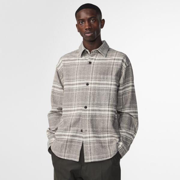 NN.07 Adwin Overshirt Bruin